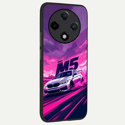  MS Neon Car back cover For Oppo F27 Pro Plus slim fit glass case with vibrant aesthetic design