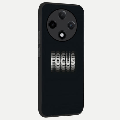  Mono Focus Vision back cover For Oppo F27 Pro Plus slim fit glass case with vibrant aesthetic design