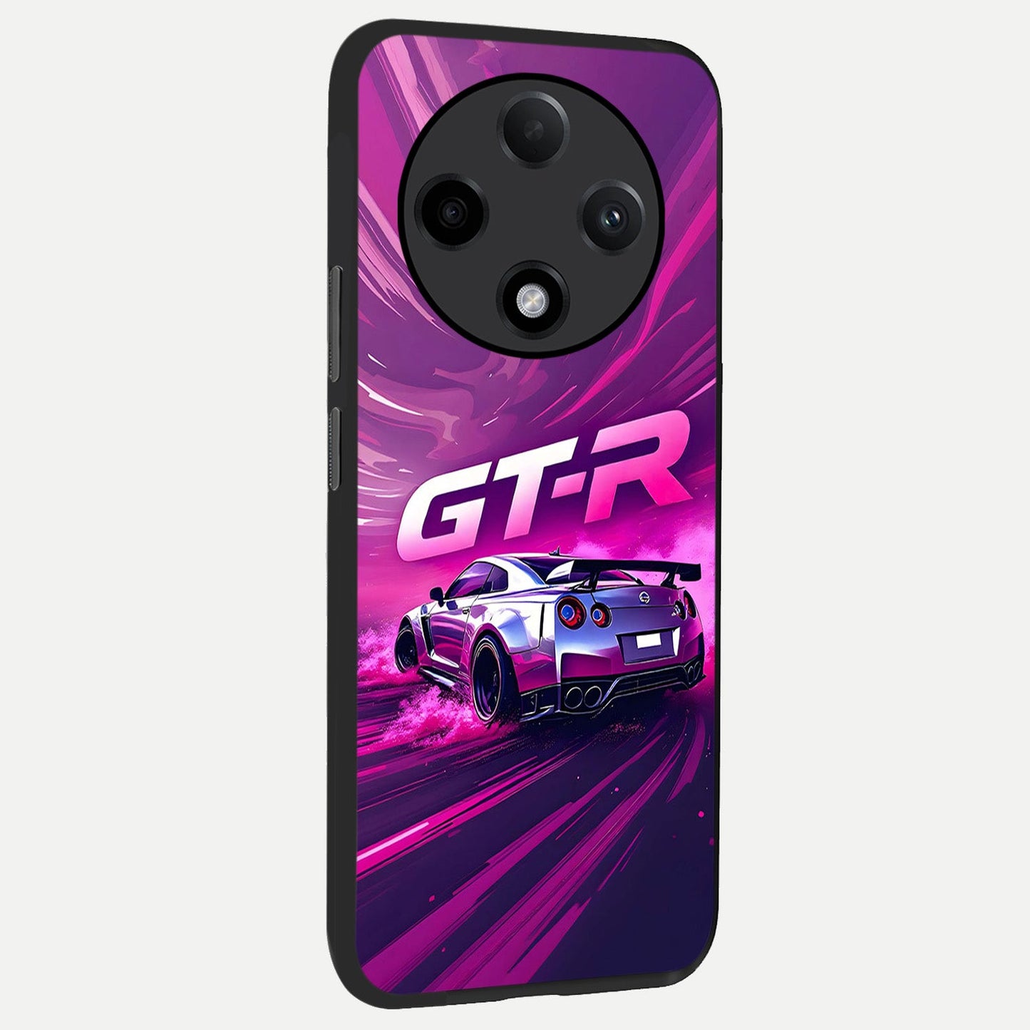  Speed Drift Legend back cover For Oppo F27 Pro Plus slim fit glass case with vibrant aesthetic design