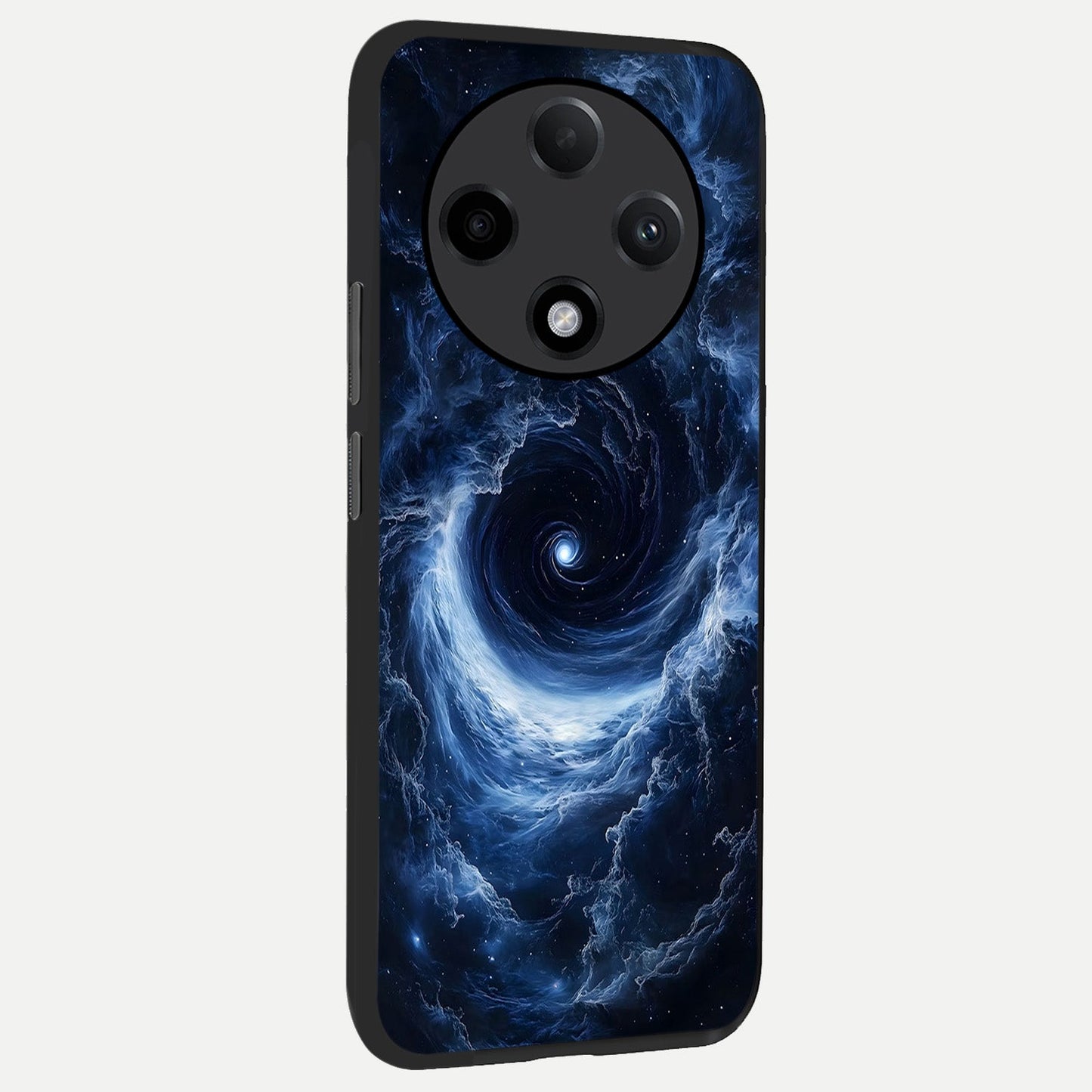  Stunning Galaxy back cover For Oppo F27 Pro Plus slim fit glass case with vibrant aesthetic design