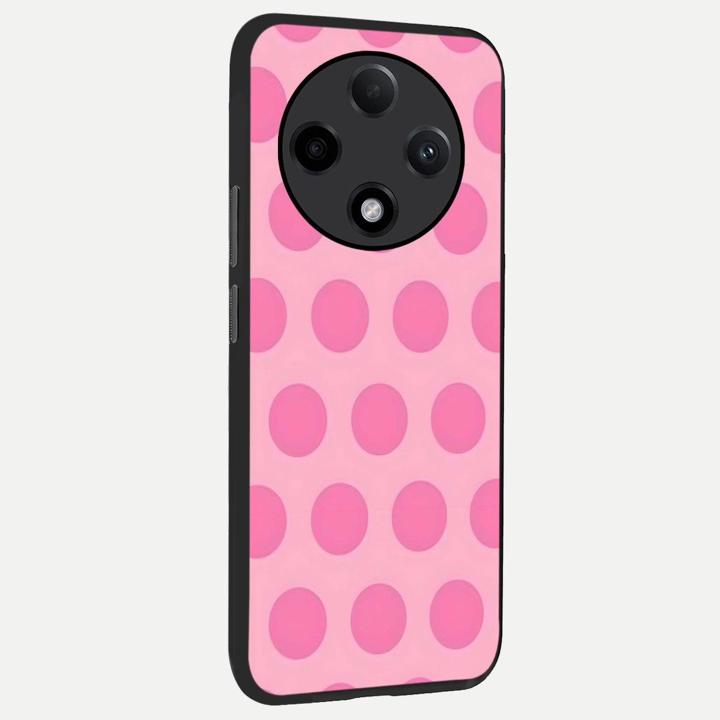  Sweet Dot Dreams back cover For Oppo F27 Pro Plus slim fit glass case with vibrant aesthetic design