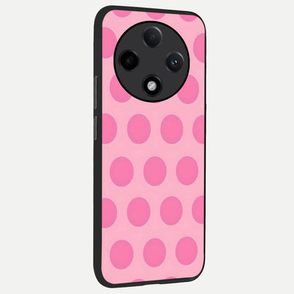  Sweet Dot Dreams back cover For Oppo F27 Pro Plus slim fit glass case with vibrant aesthetic design