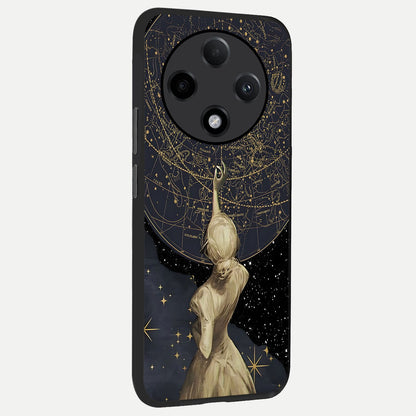  Taylor Swift Girl back cover For Oppo F27 Pro Plus slim fit glass case with vibrant aesthetic design