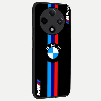  Turbo BMW Beast back cover For Oppo F27 Pro Plus slim fit glass case with vibrant aesthetic design