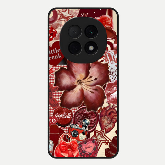  Aesthetic Little Freak Glass Case For Oppo F29 Pro 5G back cover – full design glossy printed glass finish