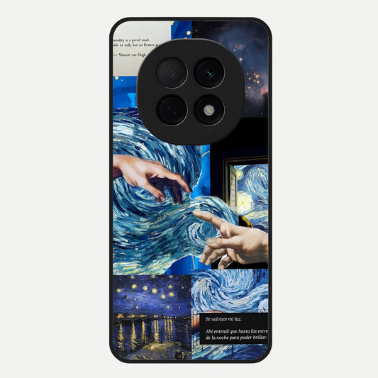  Aesthetic Vando Hands Glass Case For Oppo F29 Pro 5G back cover – full design glossy printed glass finish