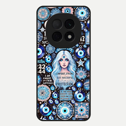  Angel Aura Shield Glass Case For Oppo F29 Pro 5G back cover – full design glossy printed glass finish
