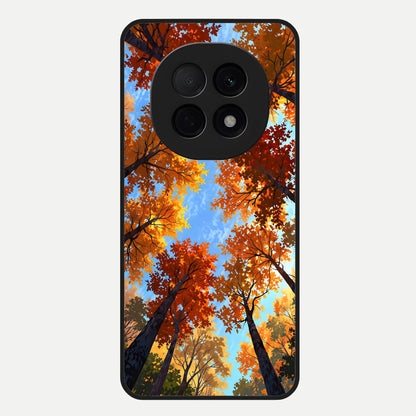  Autumn Sky Rise Glass Case For Oppo F29 Pro 5G back cover – full design glossy printed glass finish