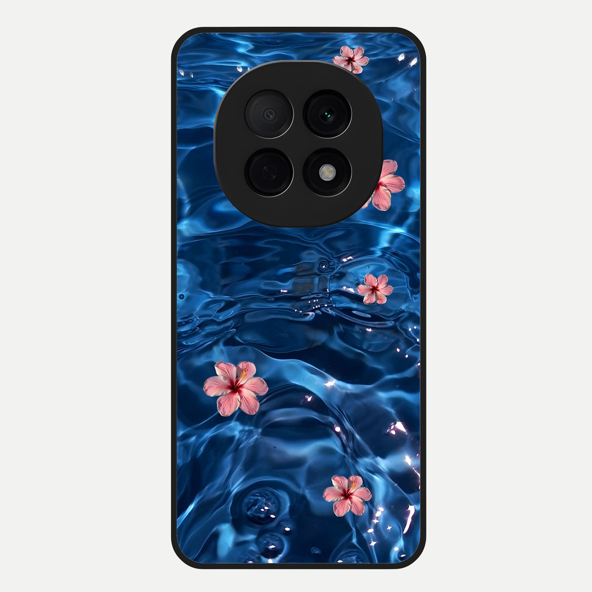  Bloom Thread Art Glass Case For Oppo F29 Pro 5G back cover – full design glossy printed glass finish