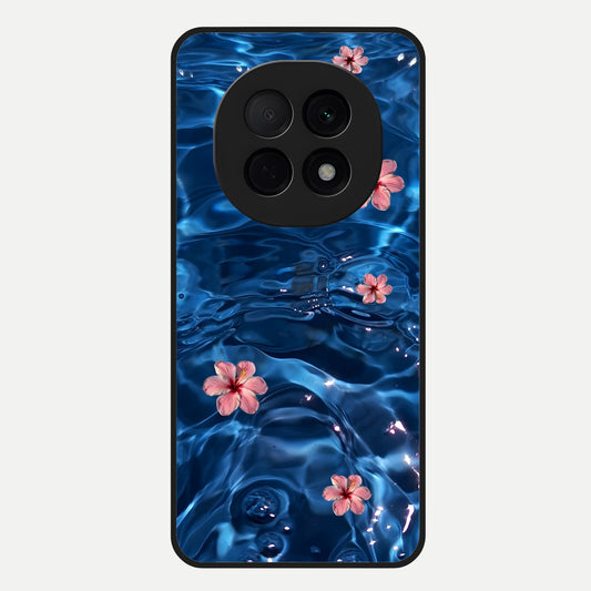  Bloom Thread Art Glass Case For Oppo F29 Pro 5G back cover – full design glossy printed glass finish