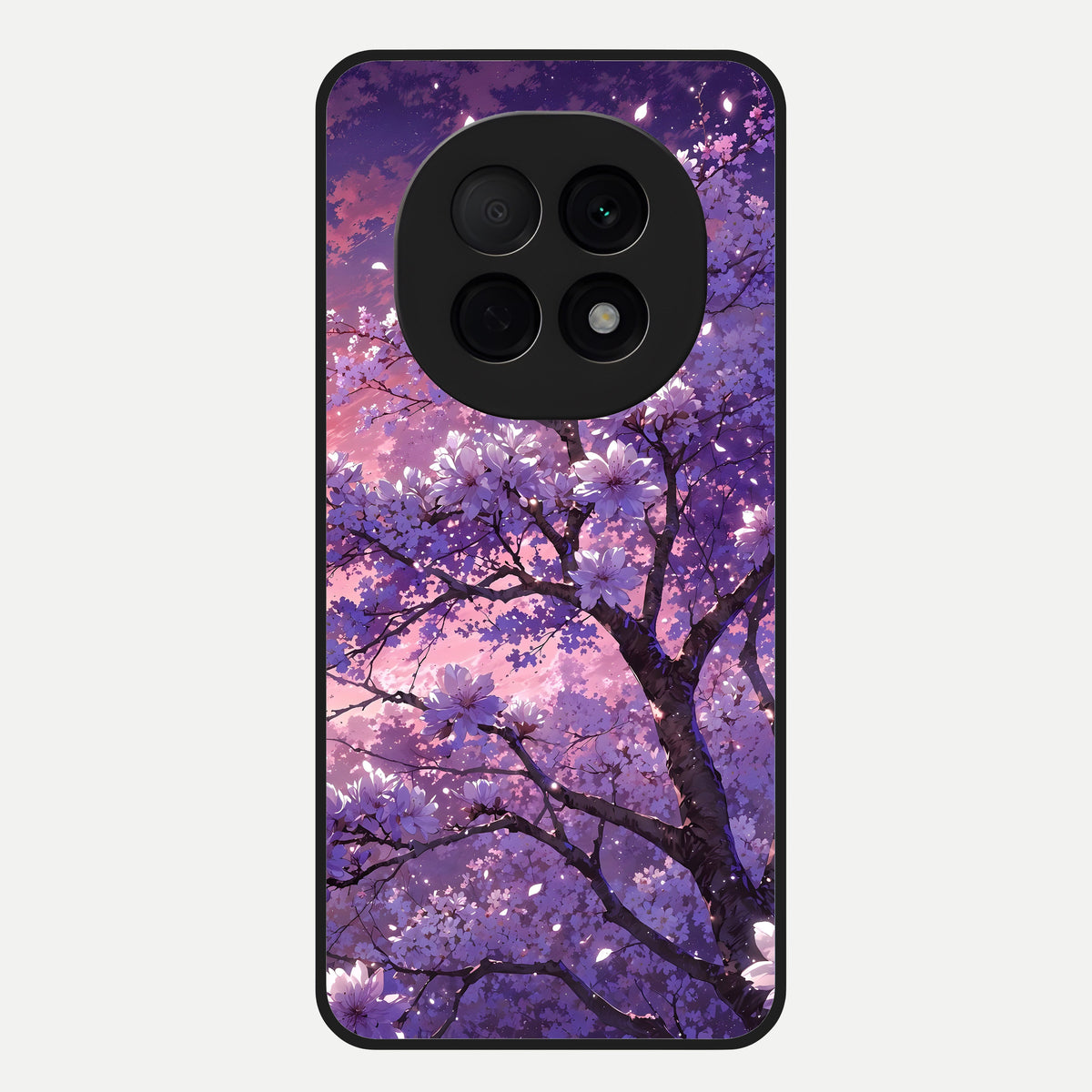  Blossom Tree Glass Case For Oppo F29 Pro 5G back cover – full design glossy printed glass finish
