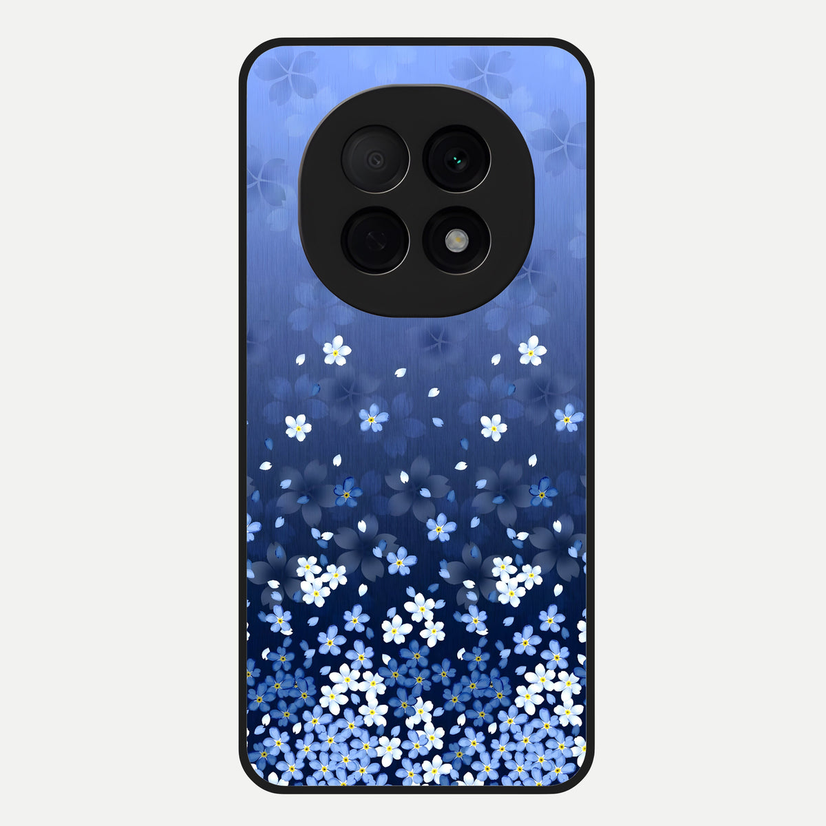  Blue Starry Glass Case For Oppo F29 Pro 5G back cover – full design glossy printed glass finish