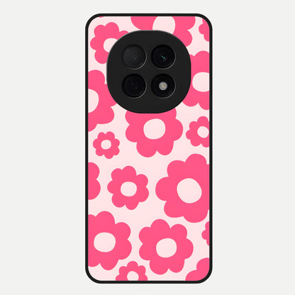  Blush Flower Pop Glass Case For Oppo F29 Pro 5G back cover – full design glossy printed glass finish