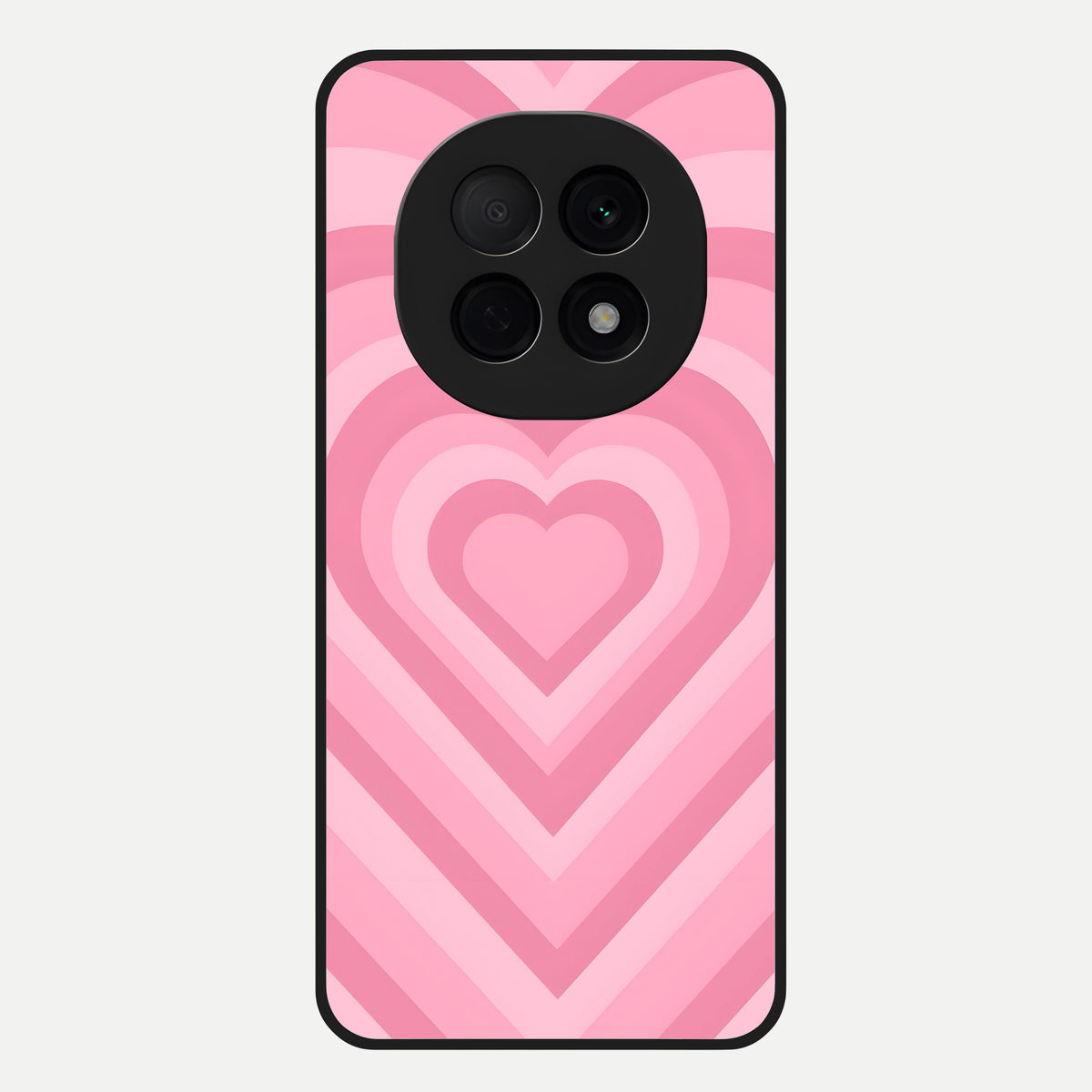  Blush Heart Waves Glass Case For Oppo F29 Pro 5G back cover – full design glossy printed glass finish