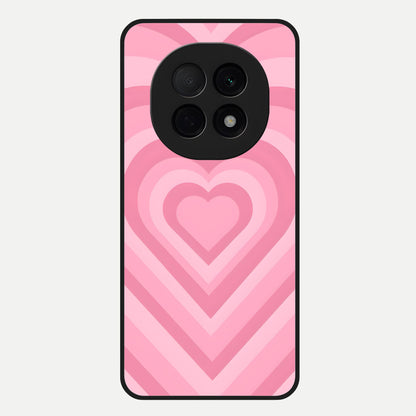  Blush Heart Waves Glass Case For Oppo F29 Pro 5G back cover – full design glossy printed glass finish