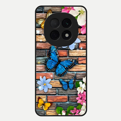  Brick Bloom Flight Glass Case For Oppo F29 Pro 5G back cover – full design glossy printed glass finish