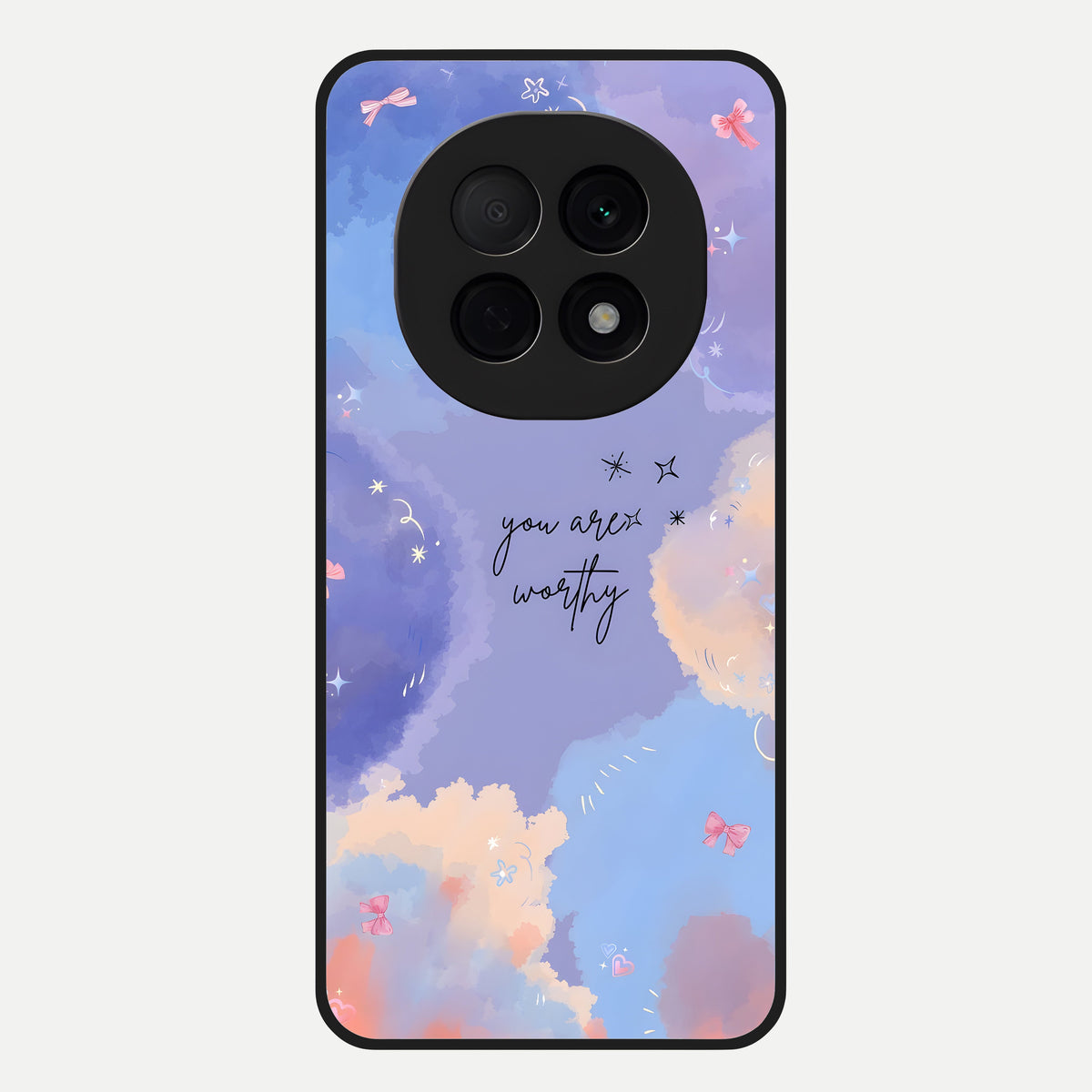  Celestial Cloud Magic Glass Case For Oppo F29 Pro 5G back cover – full design glossy printed glass finish