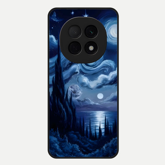  Celestial Dream Van Gogh Glass Case For Oppo F29 Pro 5G back cover – full design glossy printed glass finish