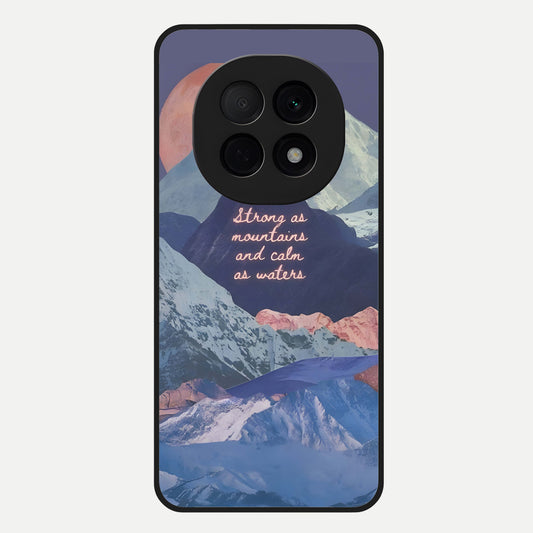  Celestial Mountain Calm Glass Case For Oppo F29 Pro 5G back cover – full design glossy printed glass finish