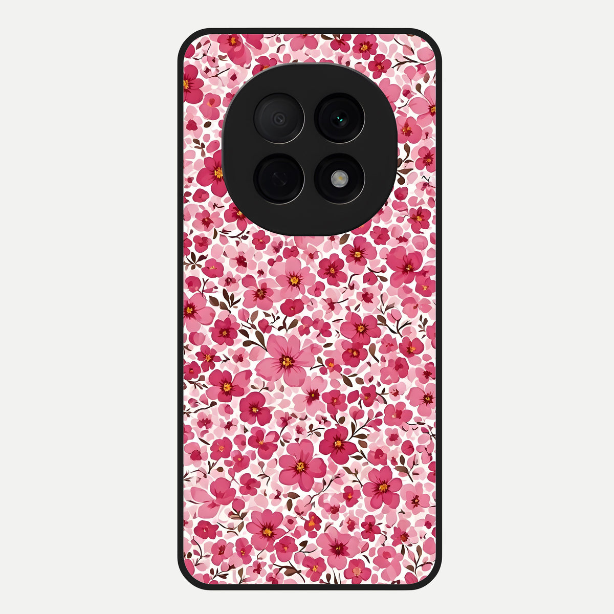  Cherry Blossom Charm Glass Case For Oppo F29 Pro 5G back cover – full design glossy printed glass finish