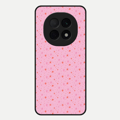  Cosmic Pink Sparkle Glass Case For Oppo F29 Pro 5G back cover – full design glossy printed glass finish