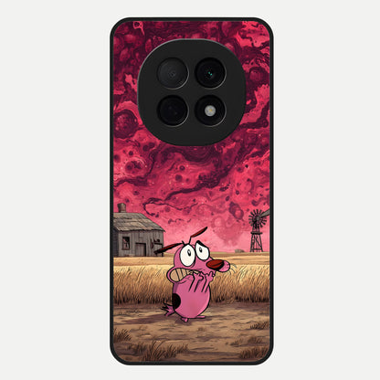  Courage Under Sky Glass Case For Oppo F29 Pro 5G back cover – full design glossy printed glass finish