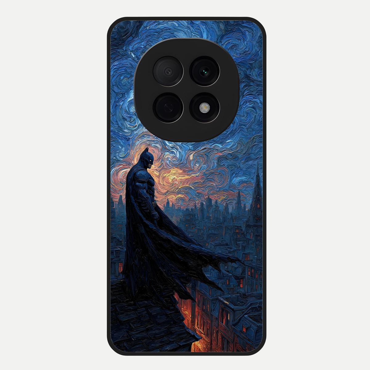  Dark Knight Dusk Glass Case For Oppo F29 Pro 5G back cover – full design glossy printed glass finish