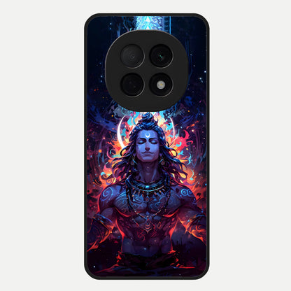  Divine Fire Shiv Glass Case For Oppo F29 Pro 5G back cover – full design glossy printed glass finish