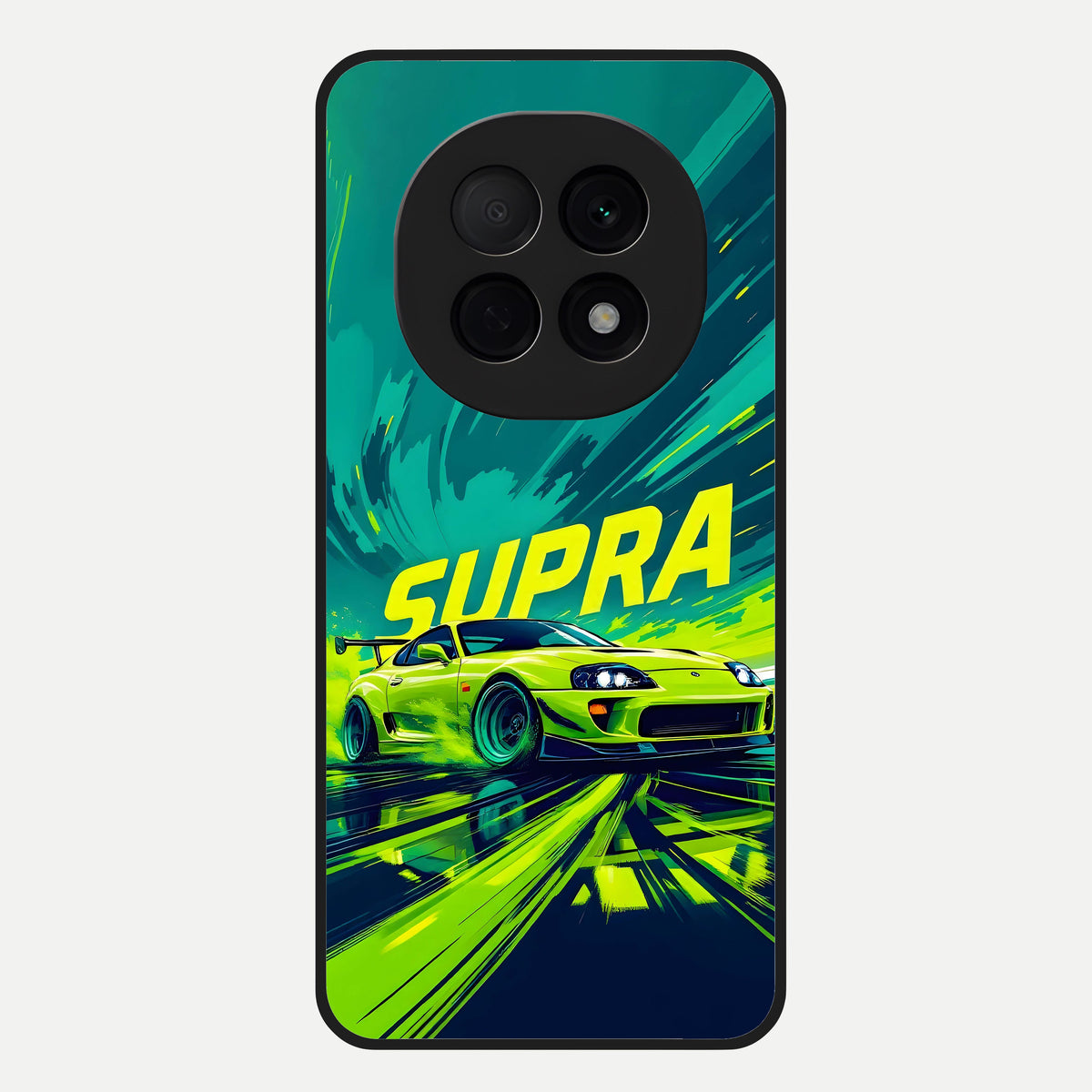  Electric Supra Thunder Glass Case For Oppo F29 Pro 5G back cover – full design glossy printed glass finish