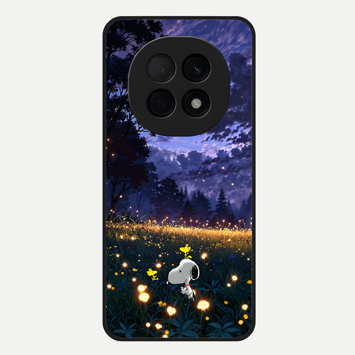  Firefly Meadow Magic Glass Case For Oppo F29 Pro 5G back cover – full design glossy printed glass finish