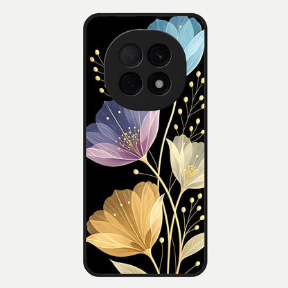  Flower Bloom Glow Glass Case For Oppo F29 Pro 5G back cover – full design glossy printed glass finish