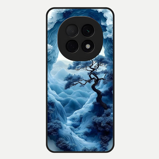  Frozen Serenity Gate Glass Case For Oppo F29 Pro 5G back cover – full design glossy printed glass finish