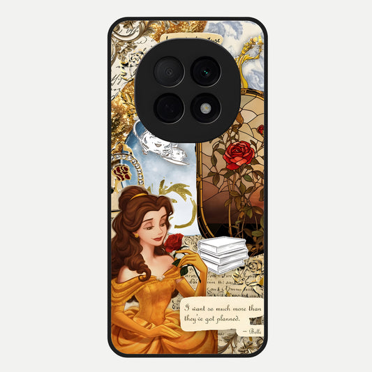  Golden Dream Belle Glass Case For Oppo F29 Pro 5G back cover – full design glossy printed glass finish