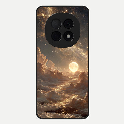  Golden Sky Dream Glass Case For Oppo F29 Pro 5G back cover – full design glossy printed glass finish