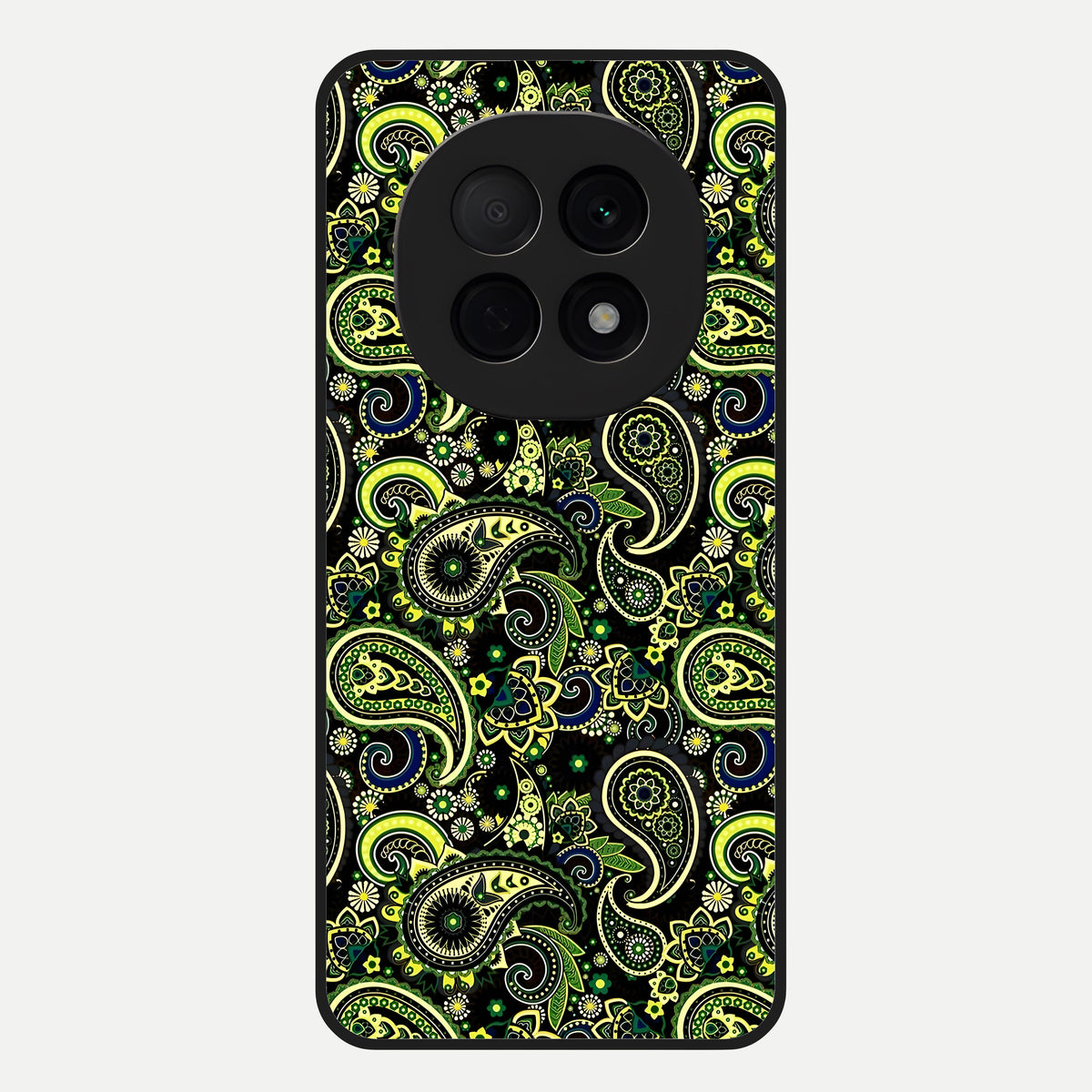  Green Lemon Glass Case For Oppo F29 Pro 5G back cover – full design glossy printed glass finish