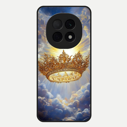  Heavenly Crown Light Glass Case For Oppo F29 Pro 5G back cover – full design glossy printed glass finish