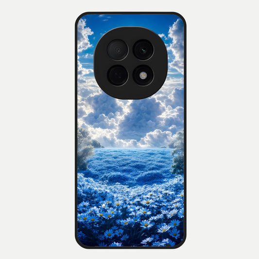  Heavenly Daisy Horizon Glass Case For Oppo F29 Pro 5G back cover – full design glossy printed glass finish