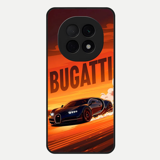  Inferno Bugatti Storm Glass Case For Oppo F29 Pro 5G back cover – full design glossy printed glass finish