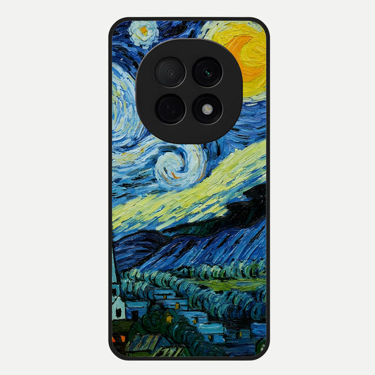  Inspired Van Gogh Art Glass Case For Oppo F29 Pro 5G back cover – full design glossy printed glass finish