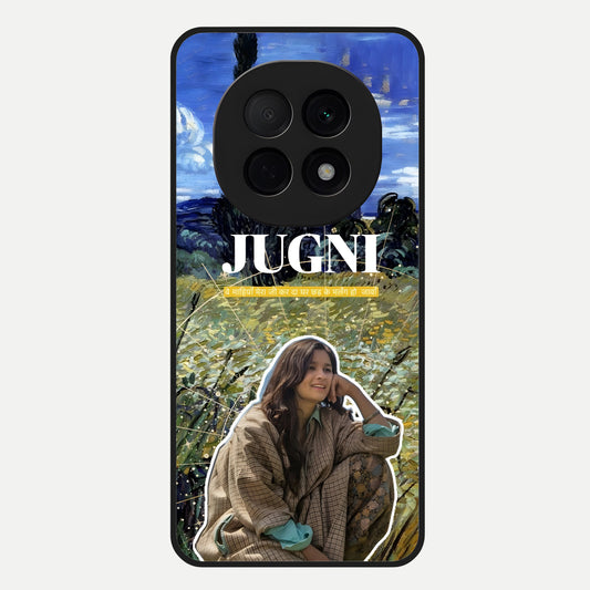  Jugni Soul Vibes Glass Case For Oppo F29 Pro 5G back cover – full design glossy printed glass finish