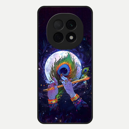  Krishna Hands Art Glass Case For Oppo F29 Pro 5G back cover – full design glossy printed glass finish