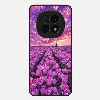  Lavender Dream Skies Glass Case For Oppo F29 Pro 5G back cover – full design glossy printed glass finish