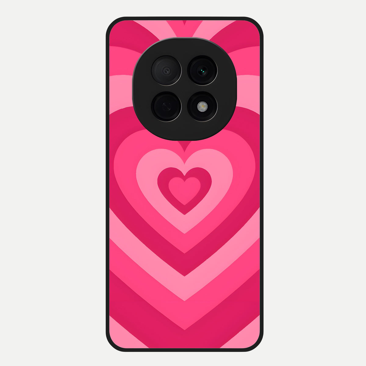  Layered Love Hearts Glass Case For Oppo F29 Pro 5G back cover – full design glossy printed glass finish