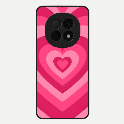  Layered Love Hearts Glass Case For Oppo F29 Pro 5G back cover – full design glossy printed glass finish