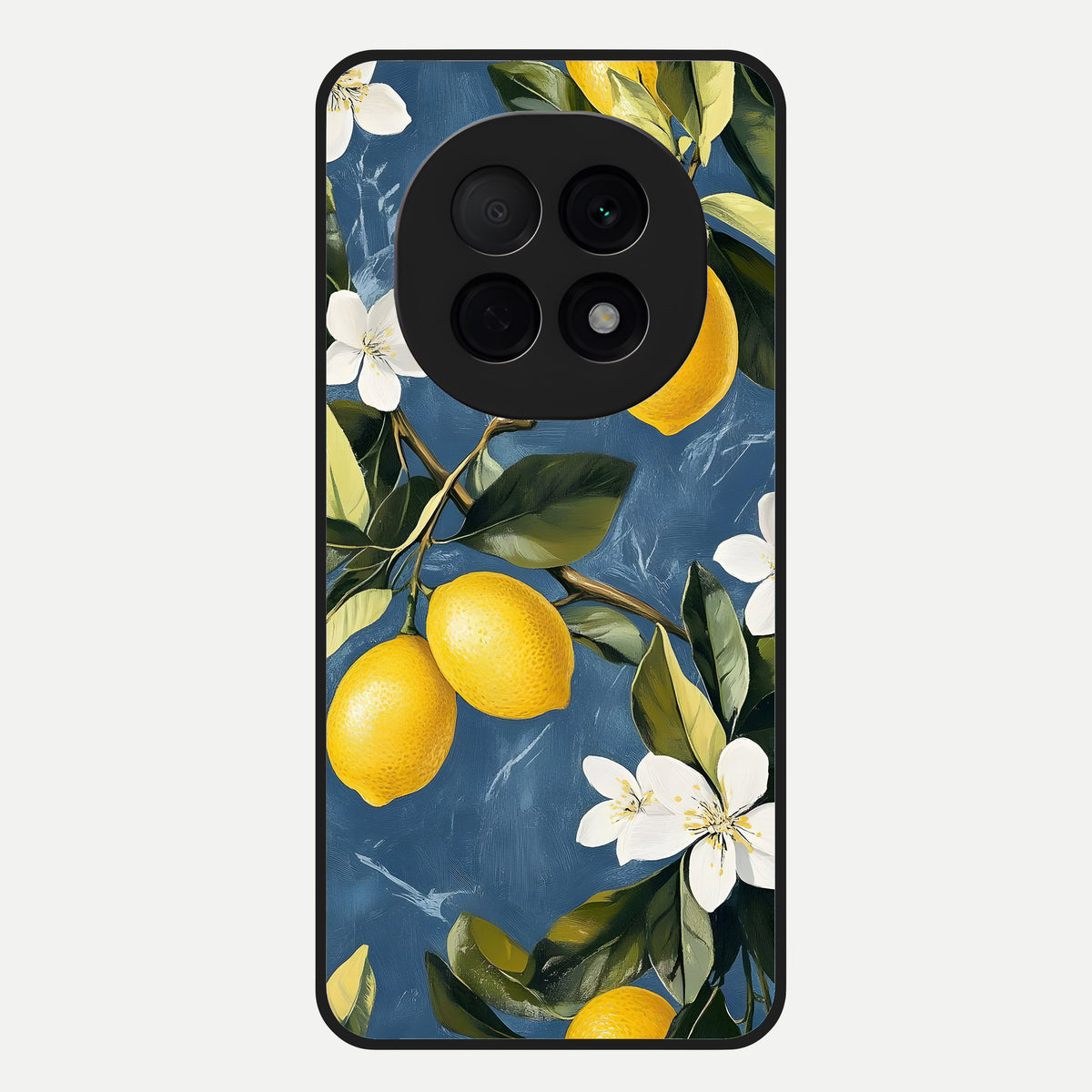  Lemon Dream Garden Glass Case For Oppo F29 Pro 5G back cover – full design glossy printed glass finish