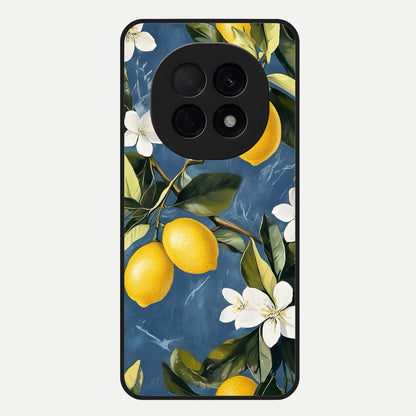  Lemon Dream Garden Glass Case For Oppo F29 Pro 5G back cover – full design glossy printed glass finish
