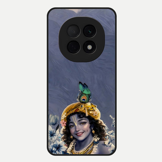  Lord Krishna Glass Case For Oppo F29 Pro 5G back cover – full design glossy printed glass finish