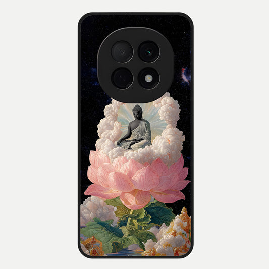  Lotus Divine Peace Glass Case For Oppo F29 Pro 5G back cover – full design glossy printed glass finish