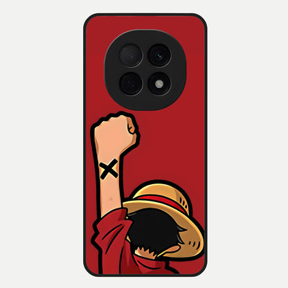  Luffy X Spirit Glass Case For Oppo F29 Pro 5G back cover – full design glossy printed glass finish