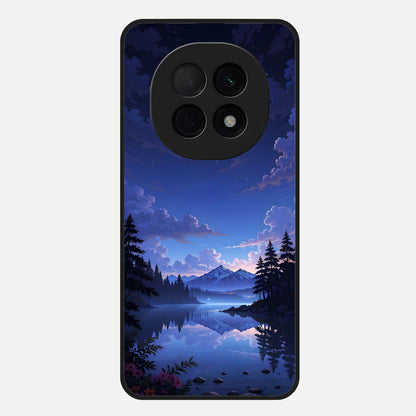  Midnight Lake Peace Glass Case For Oppo F29 Pro 5G back cover – full design glossy printed glass finish
